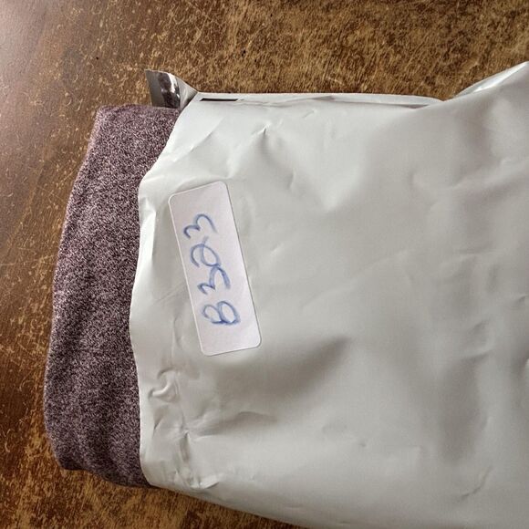 Banana Republic Sweater Mens XL Burgundy Heather Mock Neck Button Henley Pocket - Picture 11 of 11